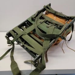 Spirit West Camp Trails 1946 Canvas 45L External Frame (Army Green & Tan) Gear