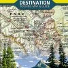 National Geographic Canadian Rockies Touring Map