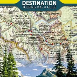 National Geographic Canadian Rockies Touring Map