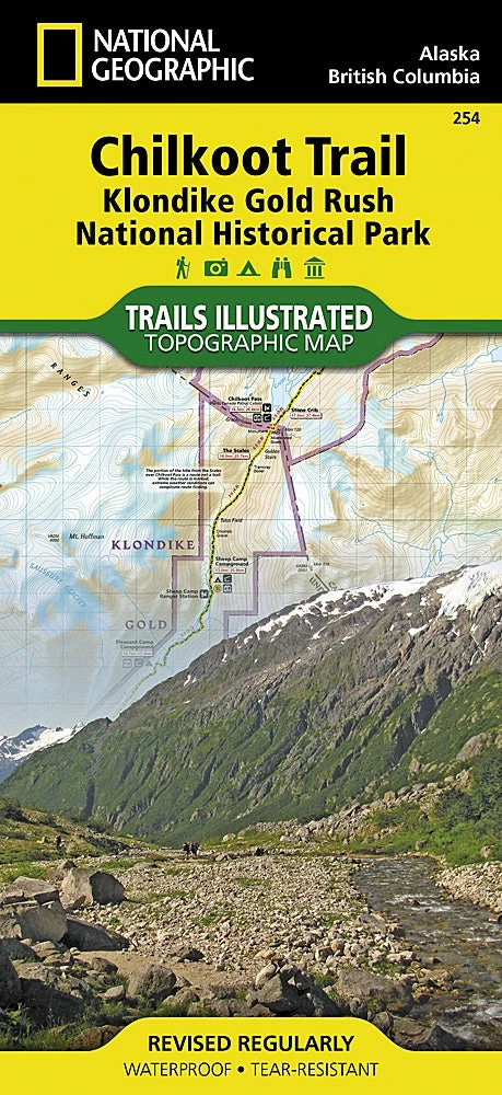 National Geographic Chilkoot Maps