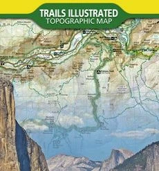National Geographic Maps Yosemite National Park