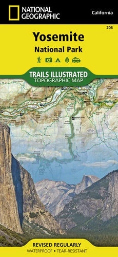 National Geographic Maps Yosemite National Park