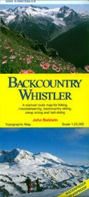 Go Trekkers Backcountry Whistler Map