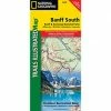National Geographic Banff South Trail Map Canadian Rockies