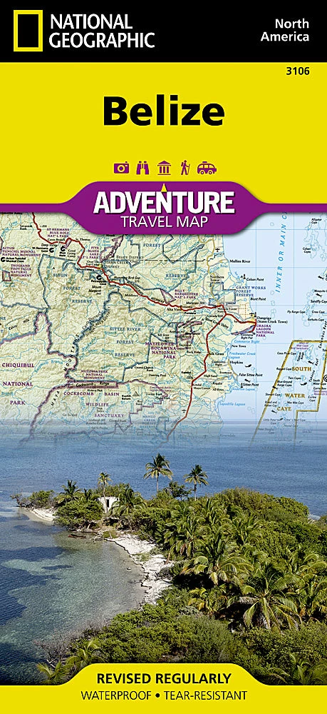 Partners West Belize: National Geographic Adventure Travel Map