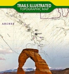 National Geographic Arches National Park Maps