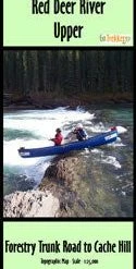 GoTrekkers Maps Red Deer River Upper