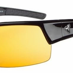 Ryders Eye Wear Ryders Caliber Black With Orange Lens