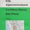 Go Trekkers Cordillera Blanca South Map Maps
