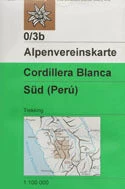 Go Trekkers Cordillera Blanca South Map Maps