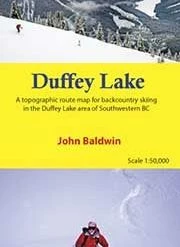 Go Trekkers Maps Duffey Lake Map