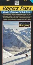 Go Trekkers Rogers Pass Map Winter Version