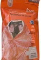 Adventure Medical Kits Hiking & Camping Sol Survival Blanket 1-2